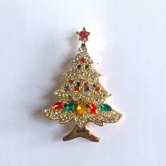 🍏50% OFF/3+...Christmas Tree Brooch - Picture 3 of 14